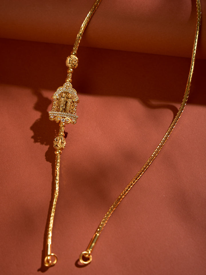 Antique Ramar Seetha Mugappu Chain