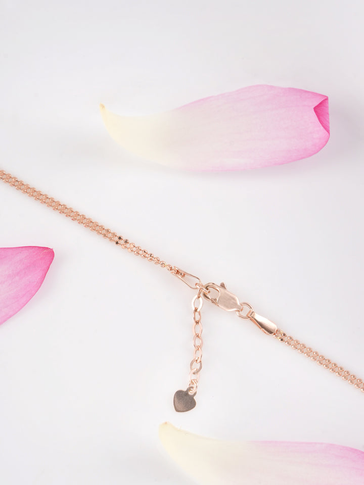 Bib Stick Rose Gold Chain