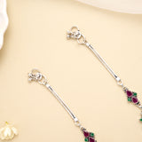 Emerald Petal Radiance Anklet