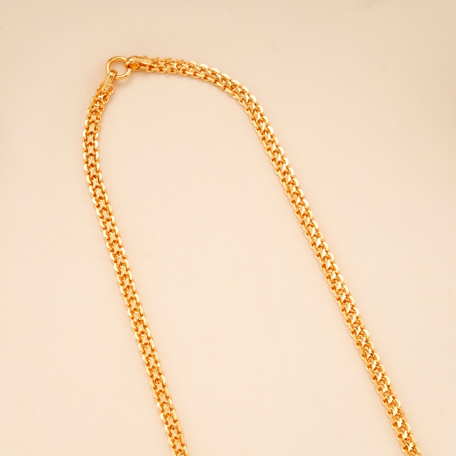 Imperial Mesh Gold Plated Chain