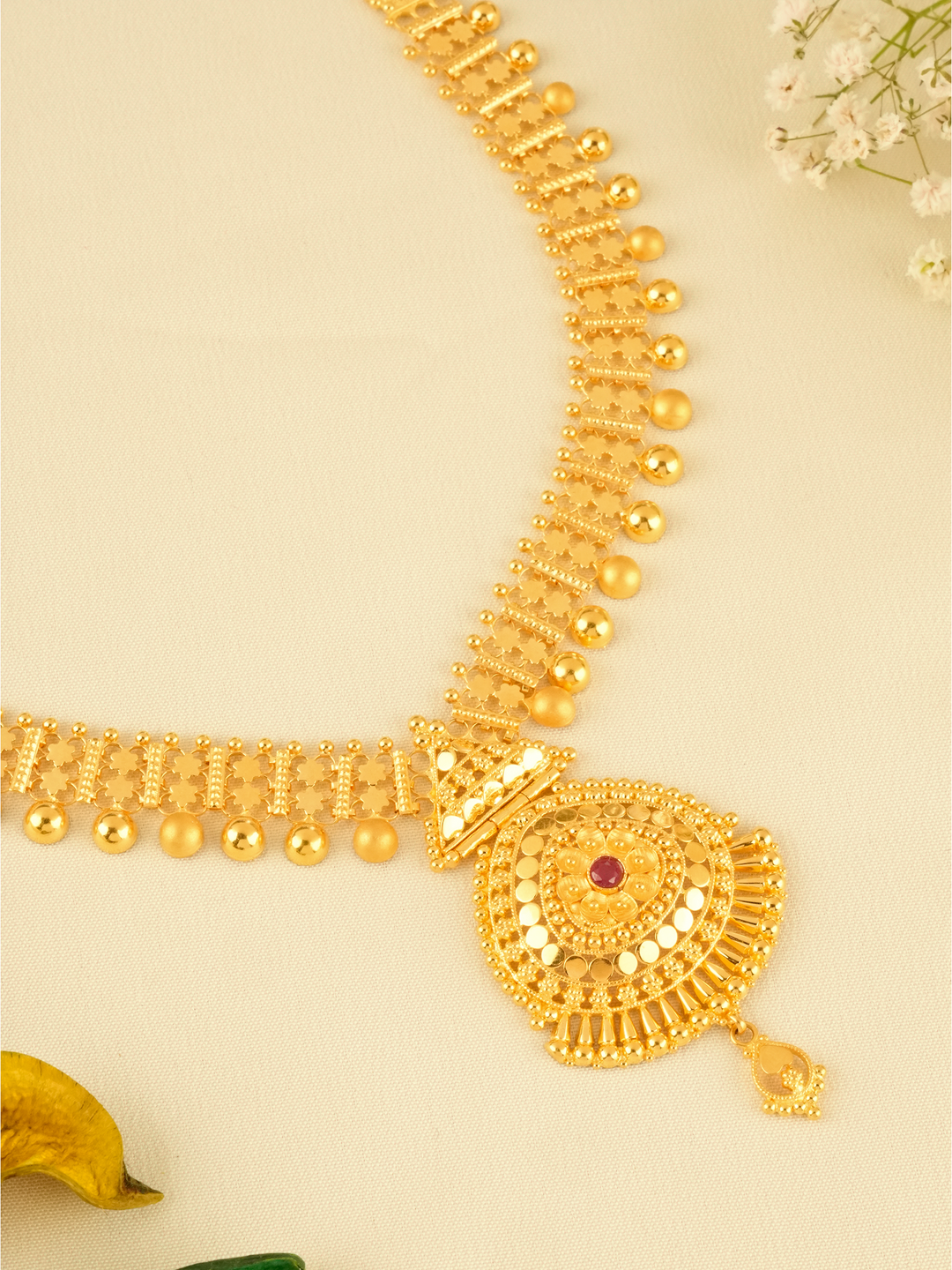 Royal Fancy Wedding Gold Haram