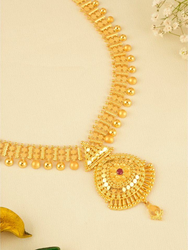 Royal Fancy Wedding Gold Haram