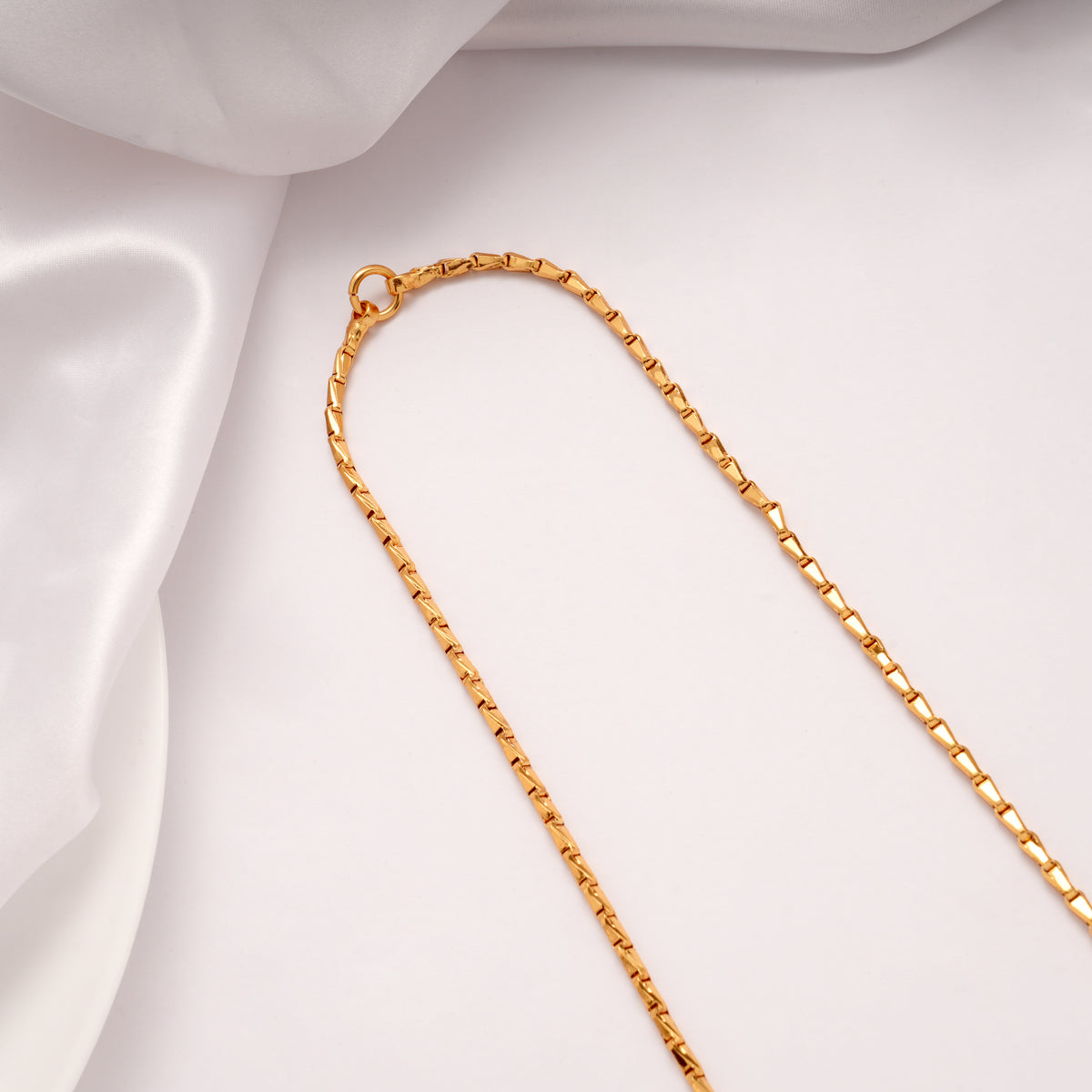 Traditional Wheat Gold Plated Chain