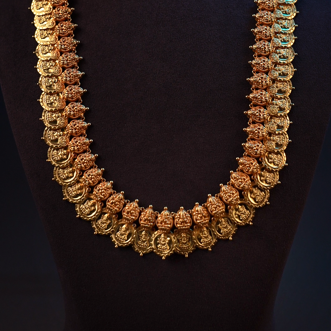 Traditional Lakshmi Nagas Gold Kasumalai