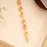 Rose Mary Leaves Golden Bracelet