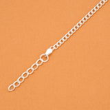 Tiny Hello Kitty Charm Silver Baby Bracelet