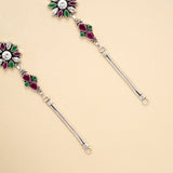 Emerald Petal Radiance Anklet