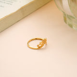 Fancy Crown Gold Women’s Ring