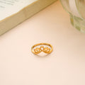 Fancy Crown Gold Women’s Ring