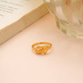 Fancy Dual Heart Gold Women’s Ring