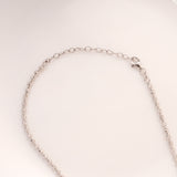 Plain Ball Designed Silver Chain