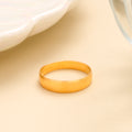Minimal Smooth Gold Ring