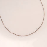 Classic Silver Cable Design Chain