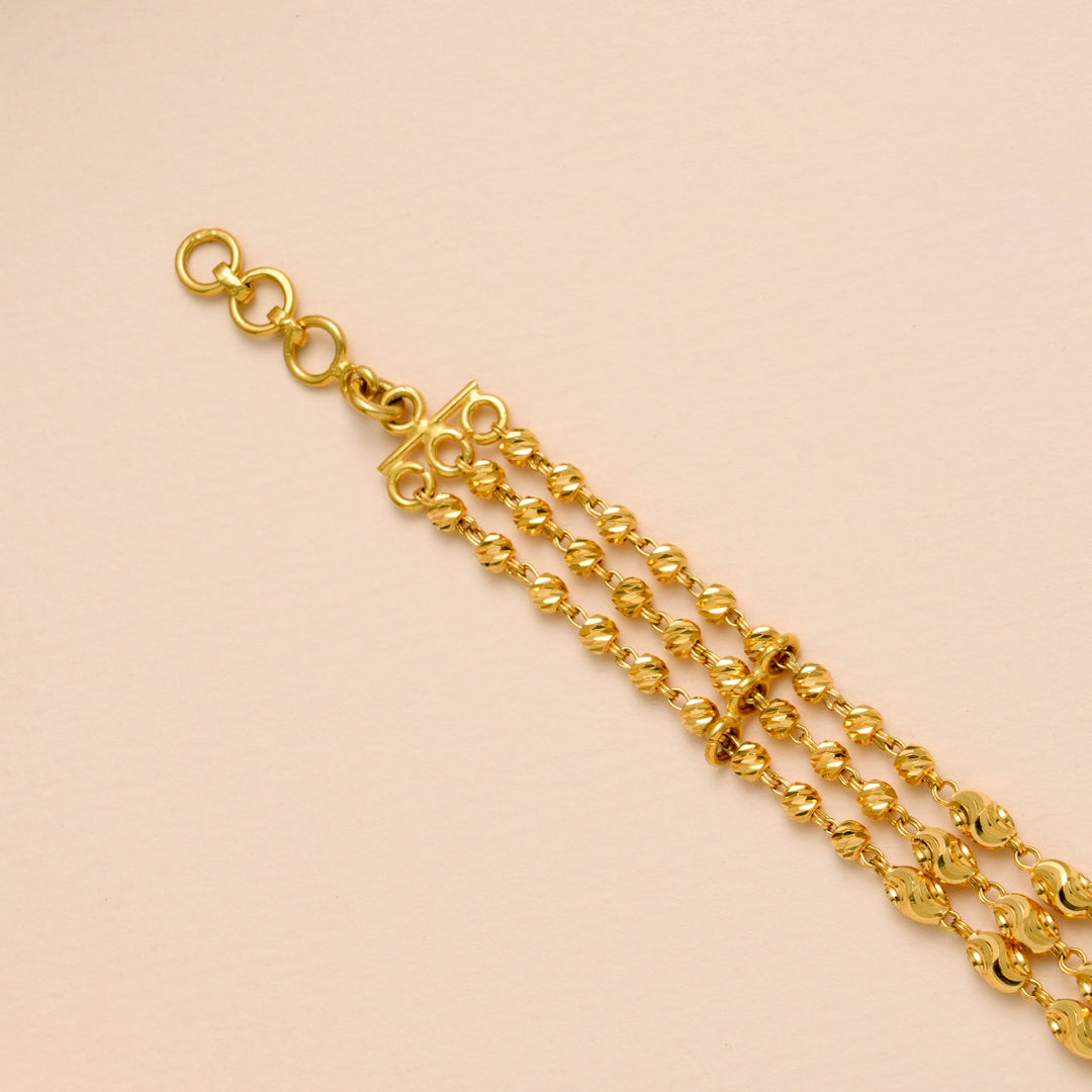 Multi Layer Gold Bracelet for Women