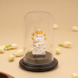 Divine RajaGanapathy with Silver Idol