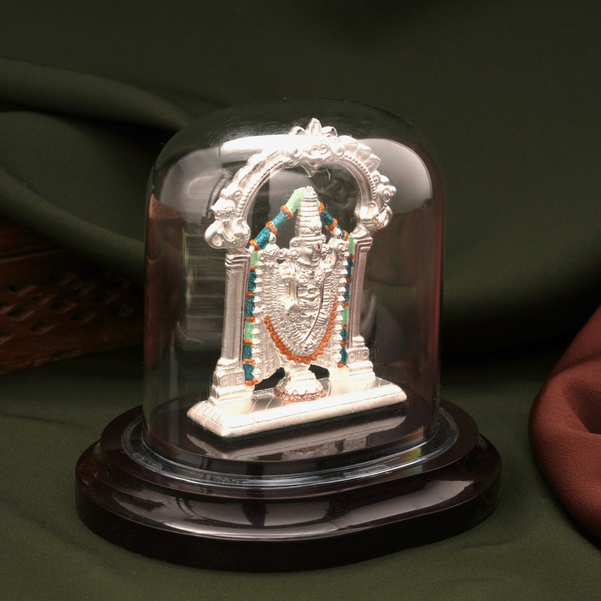 Lord Silver Venkateshwara Idol