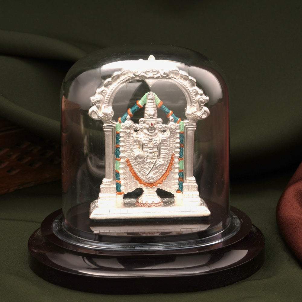 Lord Silver Venkateshwara Idol