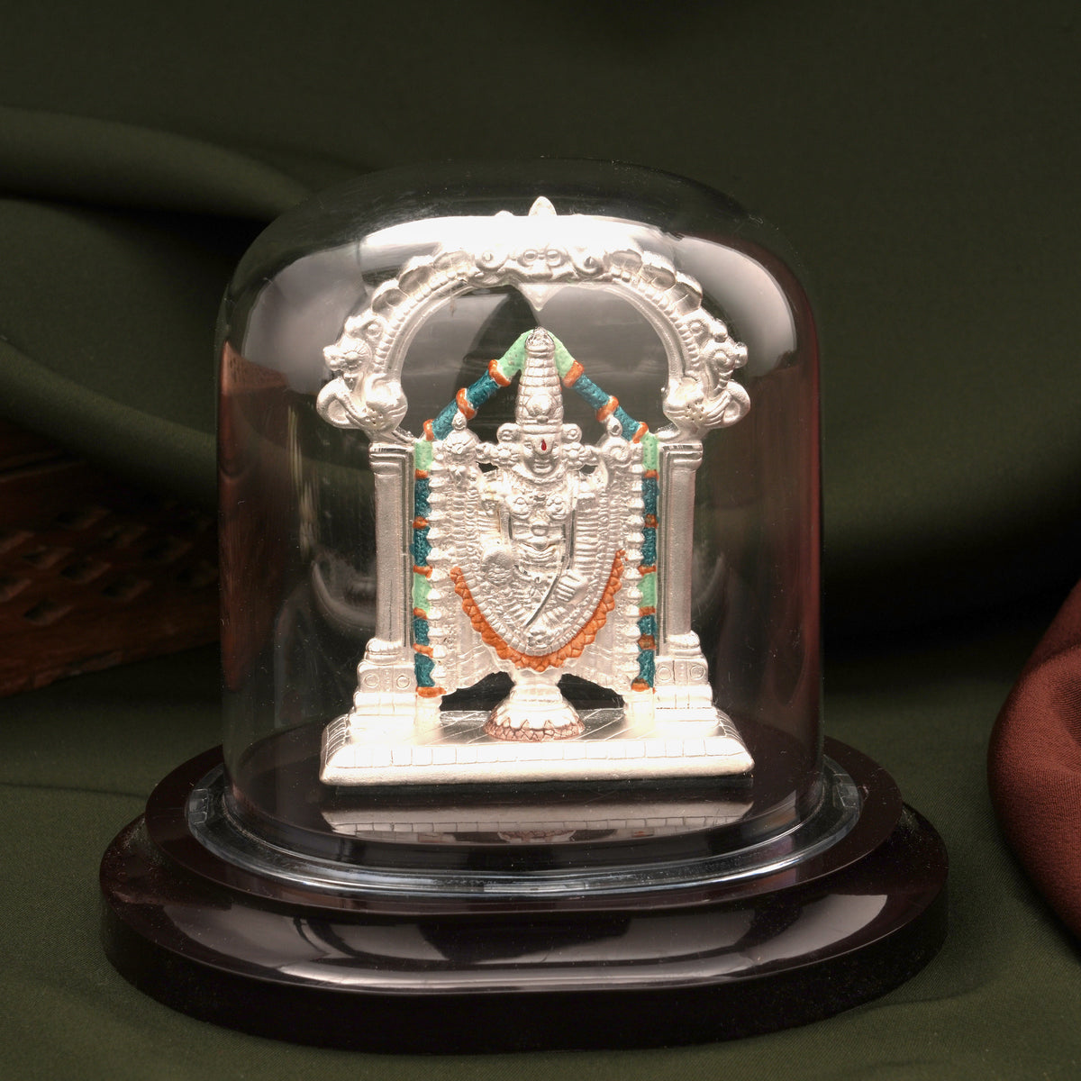 Lord Silver Venkateshwara Idol