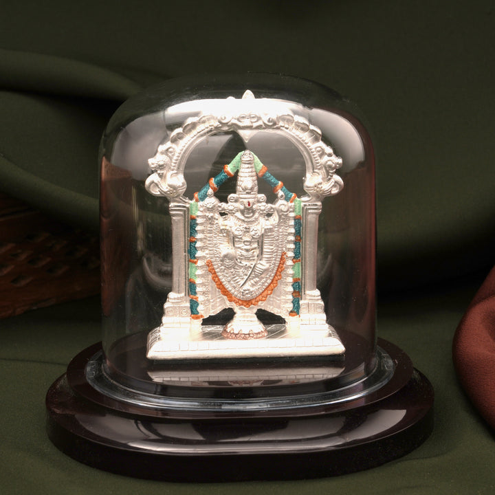 Lord Silver Venkateshwara Idol