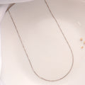 Classic Silver Cable Design Chain