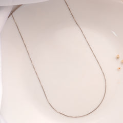 Classic Silver Cable Design Chain