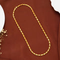 Traditional Gold Gobi Link Long Chain
