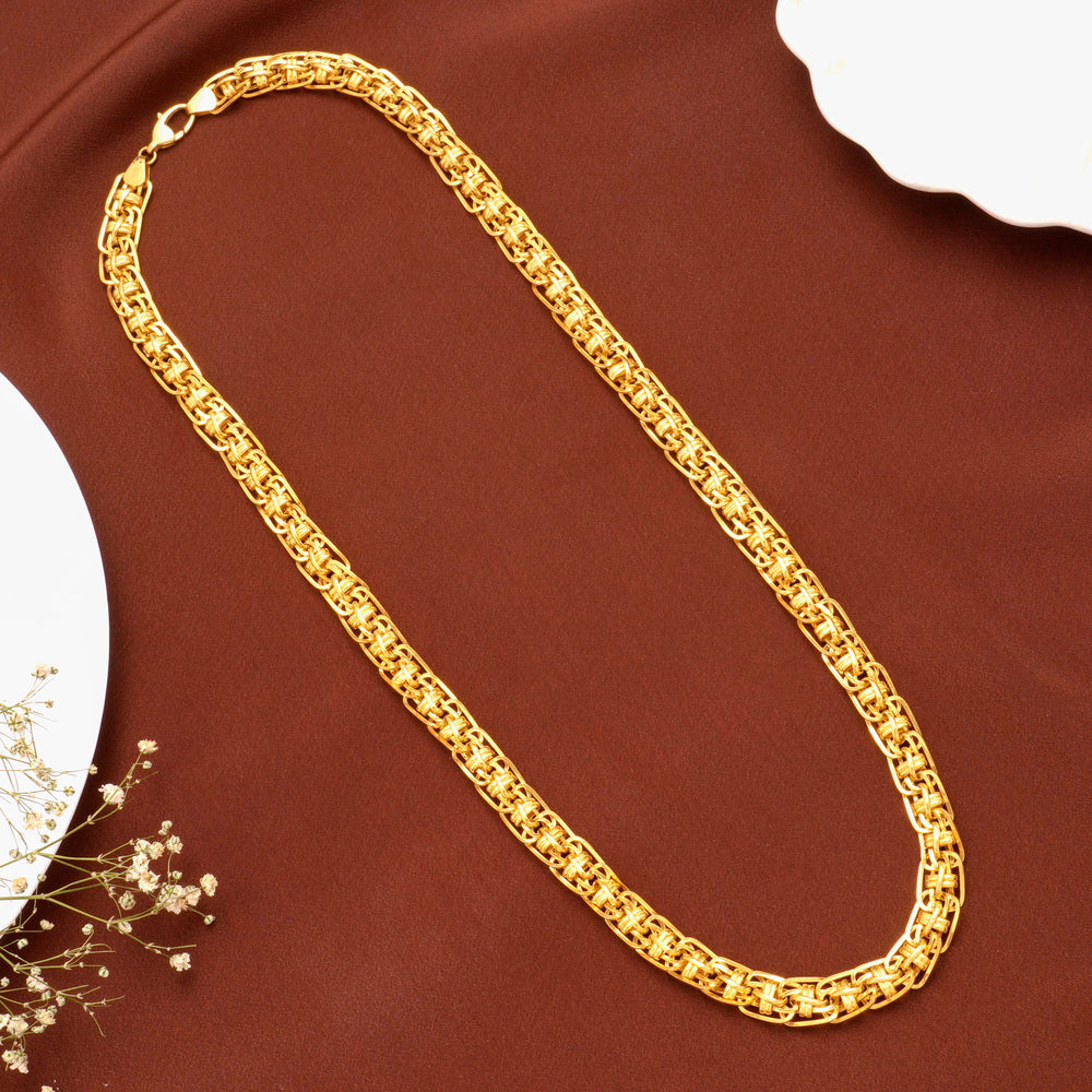 Majestic Indo Italian Gold Chain for Men