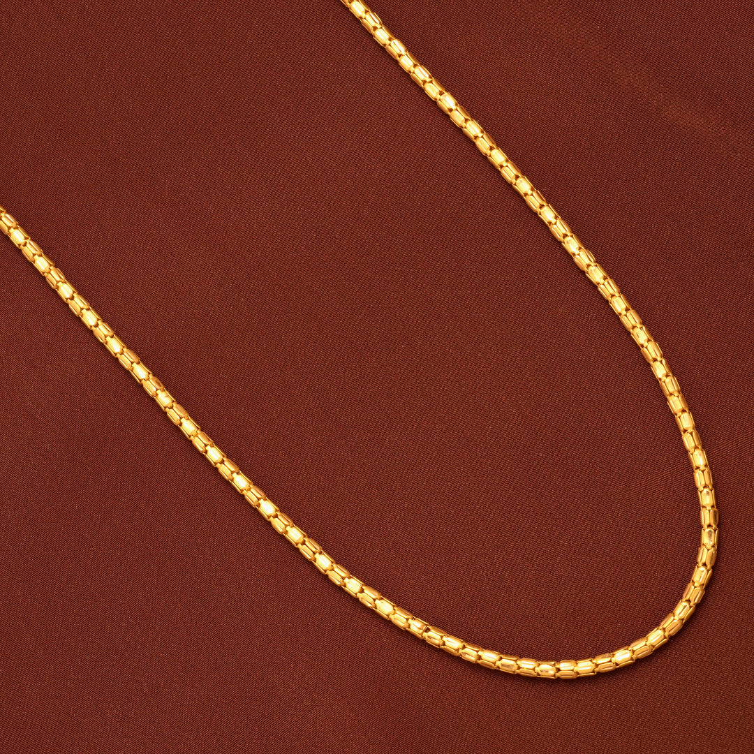 Royal Rounded Box Link Gold Chain