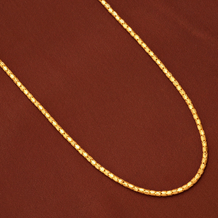 Royal Rounded Box Link Gold Chain