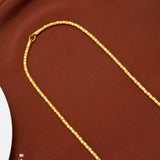 Royal Rounded Box Link Gold Chain