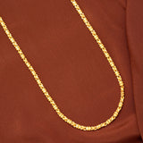 Heritage Floral Pattern Gold Chain for Men