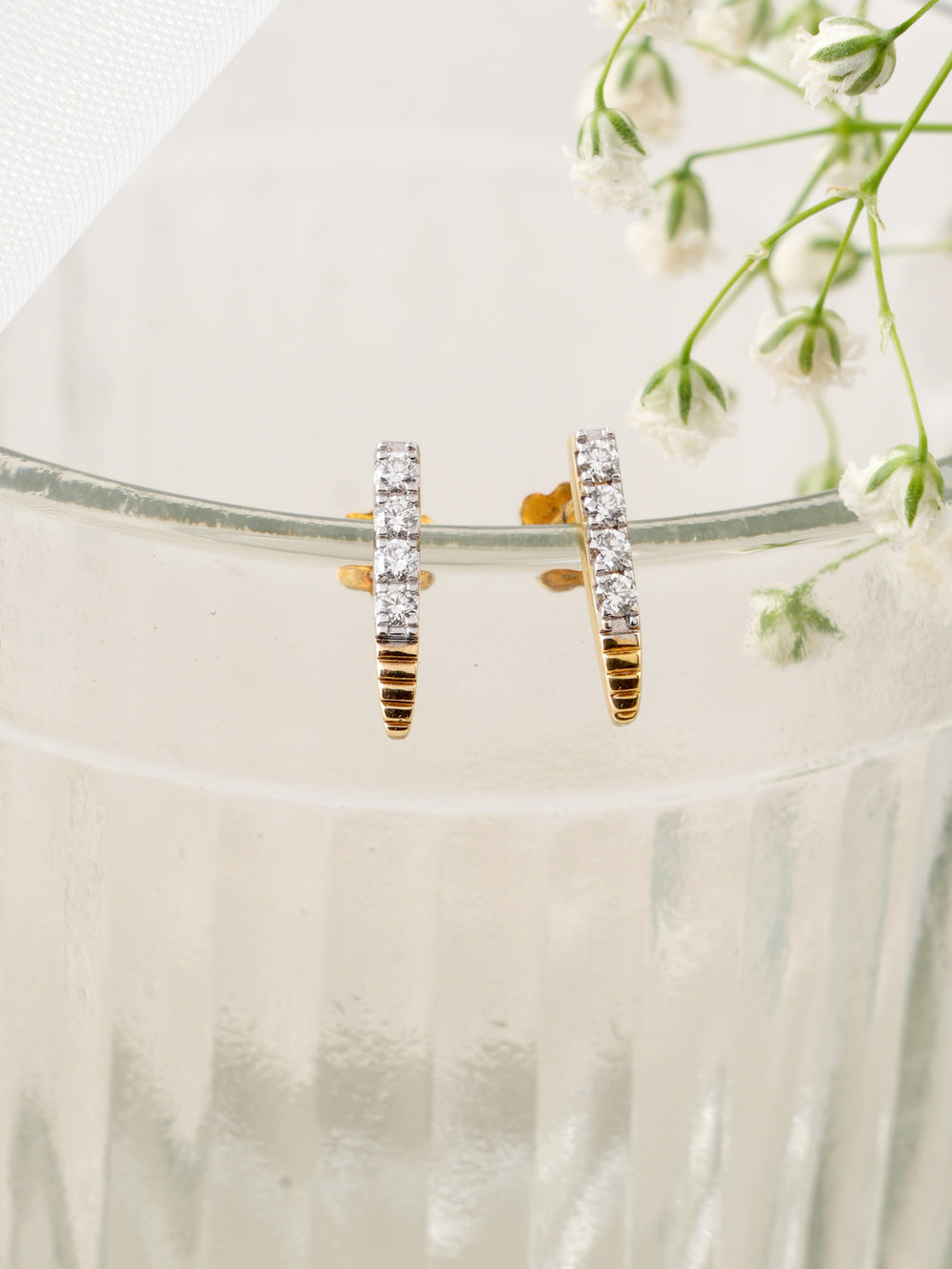 J - Curved Bar Stud