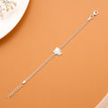 Tiny Hello Kitty Charm Silver Baby Bracelet