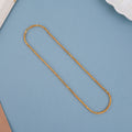 Elegant Twisted Design Link Gold Chain