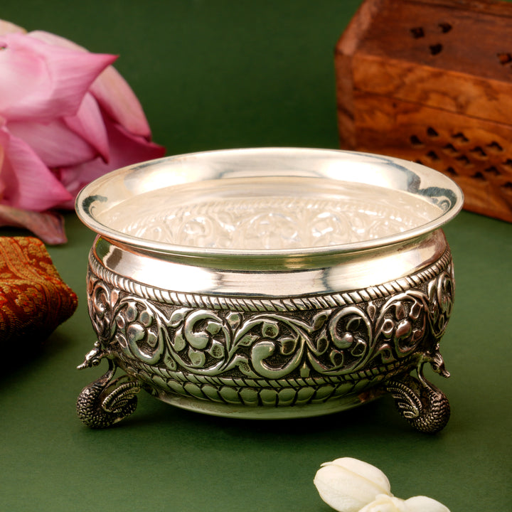 Antique Design Silver Decorative Bowl