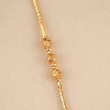 Elegant Triple Bead Mugappu Chain