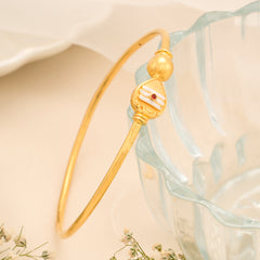 Murugan Vel Stone Gold Men's Kada