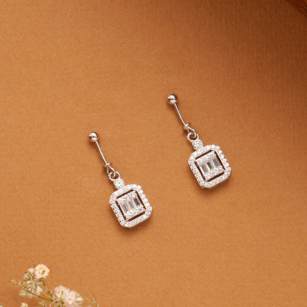 Charming Zircon Drop Koppu Stud