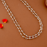 Sacred Spadigam Silver Traditional Malai