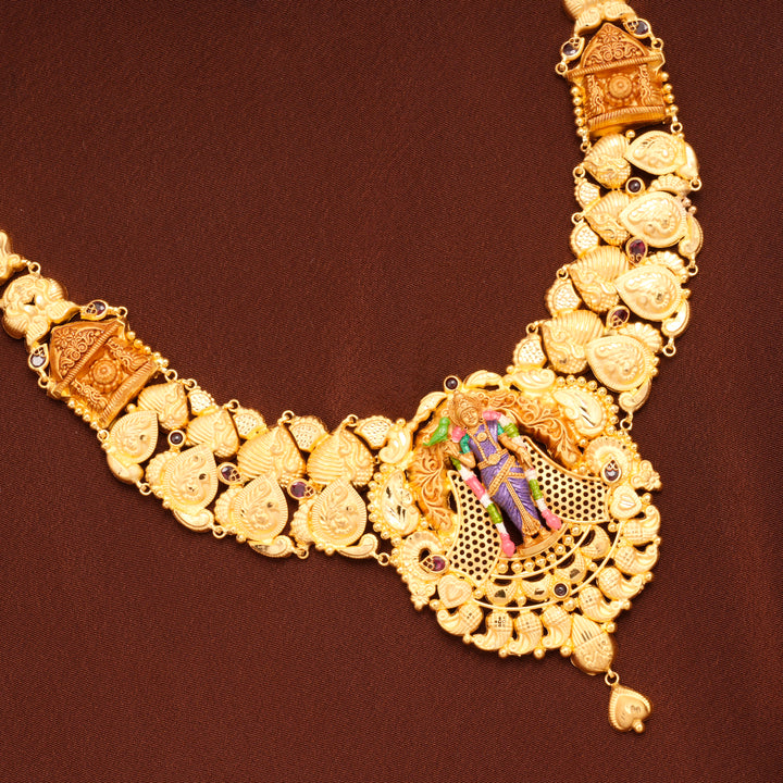 Heritage Sri Meenatchi Gold Necklace