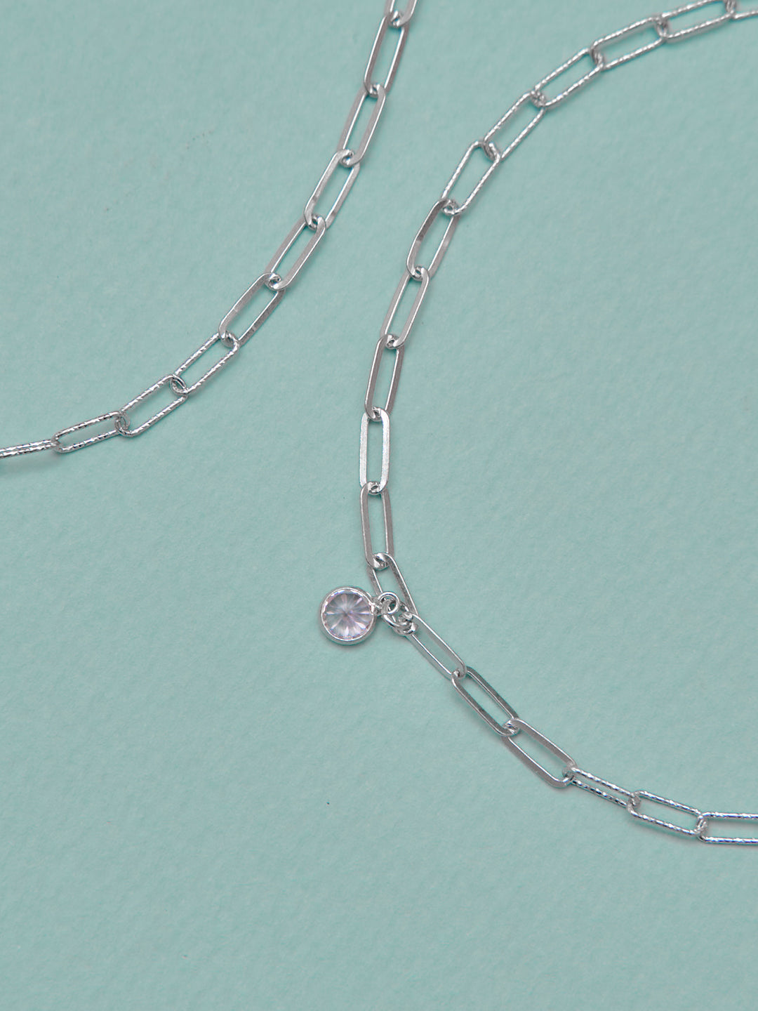 Fine Line Bloom Anklet