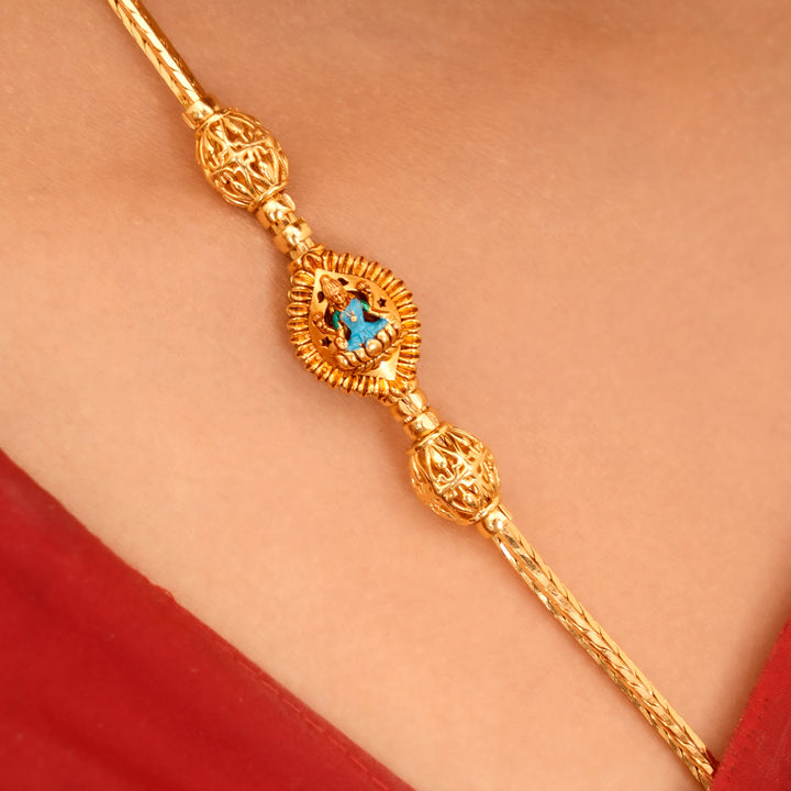 Graceful Shree Lakshmi Mugappu Chain
