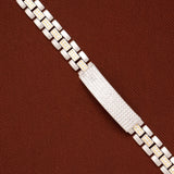 Premium Stone Silver Bracelet for Men