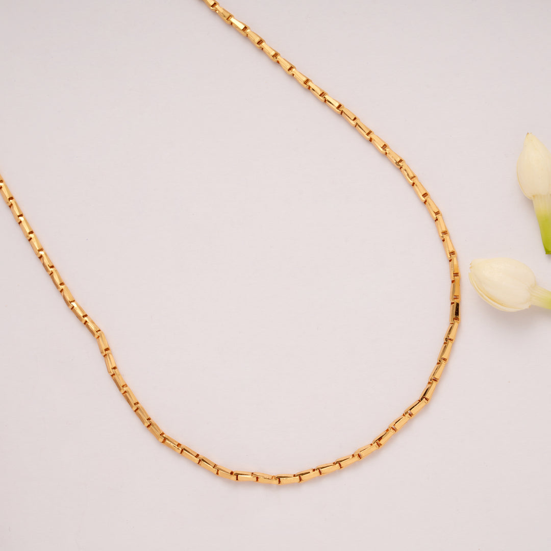 Traditional Wheat Pattern Golden Chain