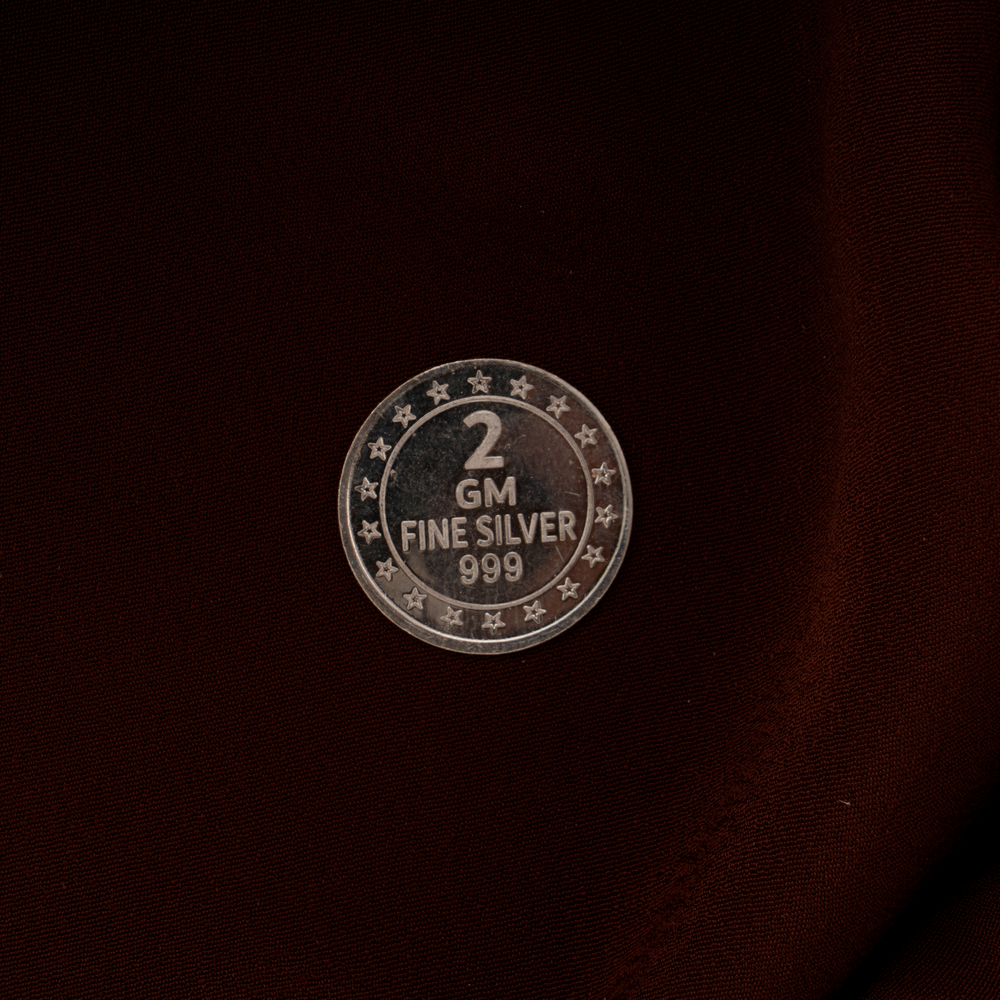 Shining 2 Gram Fine Silver Coin