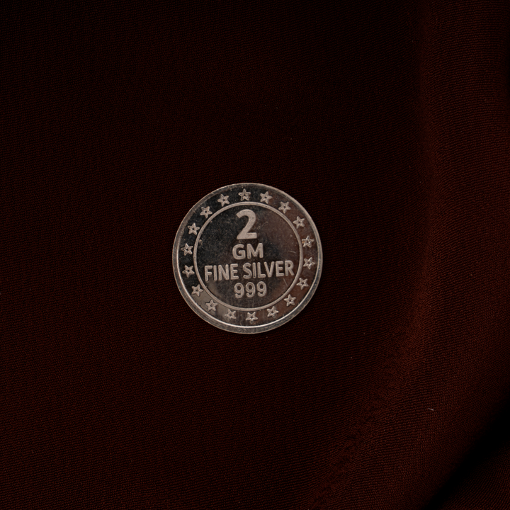 Shining 2 Gram Fine Silver Coin