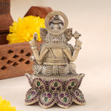 Elegant Antique Silver Vinayaka Murti Idol