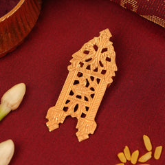 Peacock Motif Chettinad Single Thali