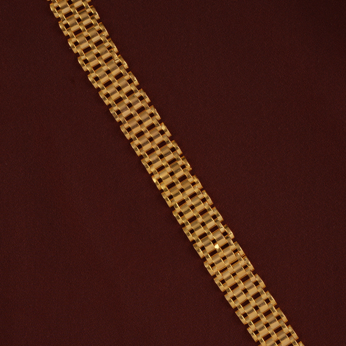 Golden Two-Line Dotted Bracelet