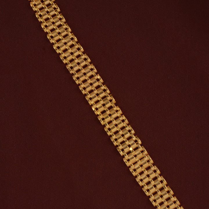 Golden Two-Line Dotted Bracelet